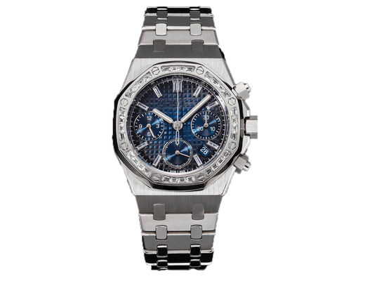 Fashionable Elegant Jewelry Wrist Watch Diamond Quartz Movement Fold Over Clasp