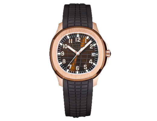 Fashionable Leather Bracelet Wrist Watch 20mm Strap Width Stainless Steel Case