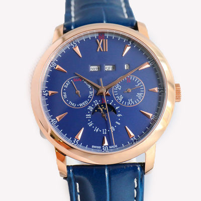 Lightweight Nylon Wrist Watch 38mm Case Diameter 20mm Band Width Hardlex Dial Window