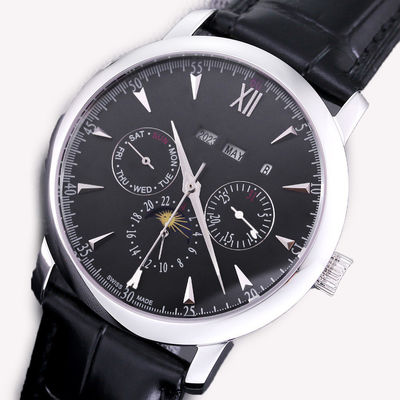 CR2025 Battery Waterproof Wrist Watch Stainless Steel With 10mm Case Thickness