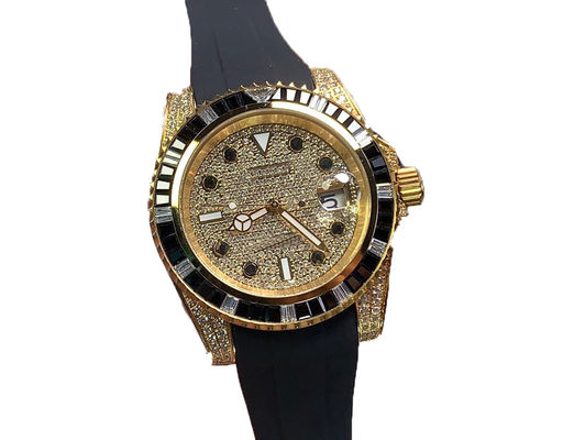 24cm Band Length Alloy Quartz Wrist Watch With Buckle Swiss Luxury Watches