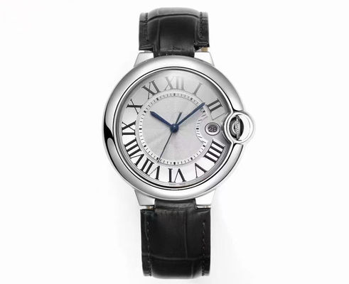Stainless Steel Men Quartz Wrist Watch 30m Waterproof Quartz Timepiece