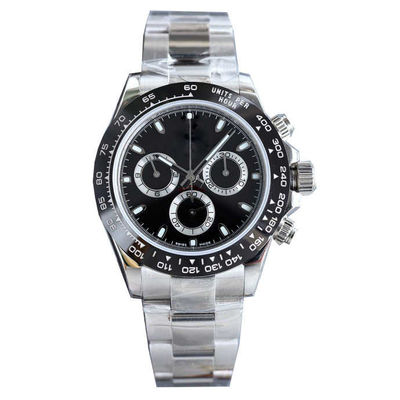 Super Clone 12.4mm Timing Mechanical Movement Stainless Steel Sapphire Glass Deep Panda Watches