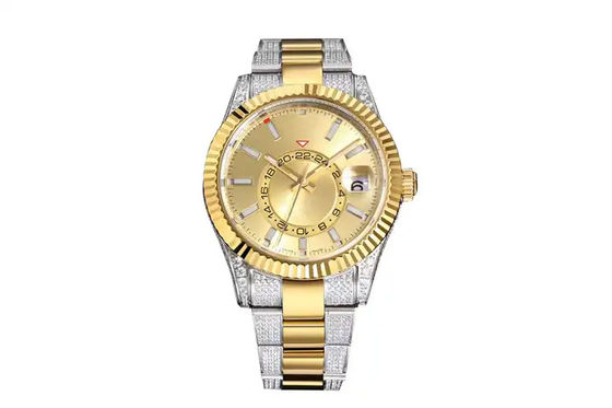 3A Quality Stainless Steel Strap Sapphire Mirror Mechanical Watches Skywalke Dial Forsining Watch Waterproof