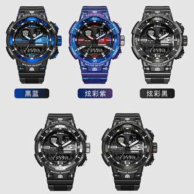 Transformer Children's Watch Male Teenagers Student Waterproof Luminous Boy Multi-Function Sports Electronic Watch
