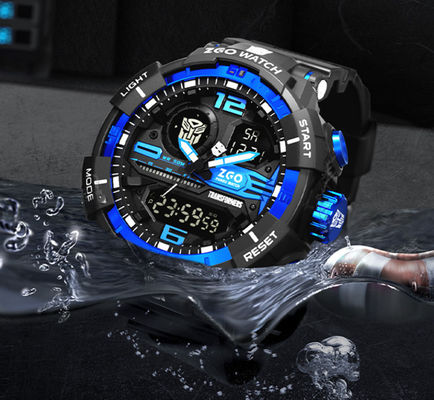 Transformer Children's Watch Male Teenagers Student Waterproof Luminous Boy Multi-Function Sports Electronic Watch