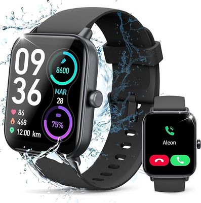 Smartwatch with Heart Rate, Sleep and Blood Oxygen Monitor,24/7 Heart Rate Auto Image Correction，Dynaudio Speakers